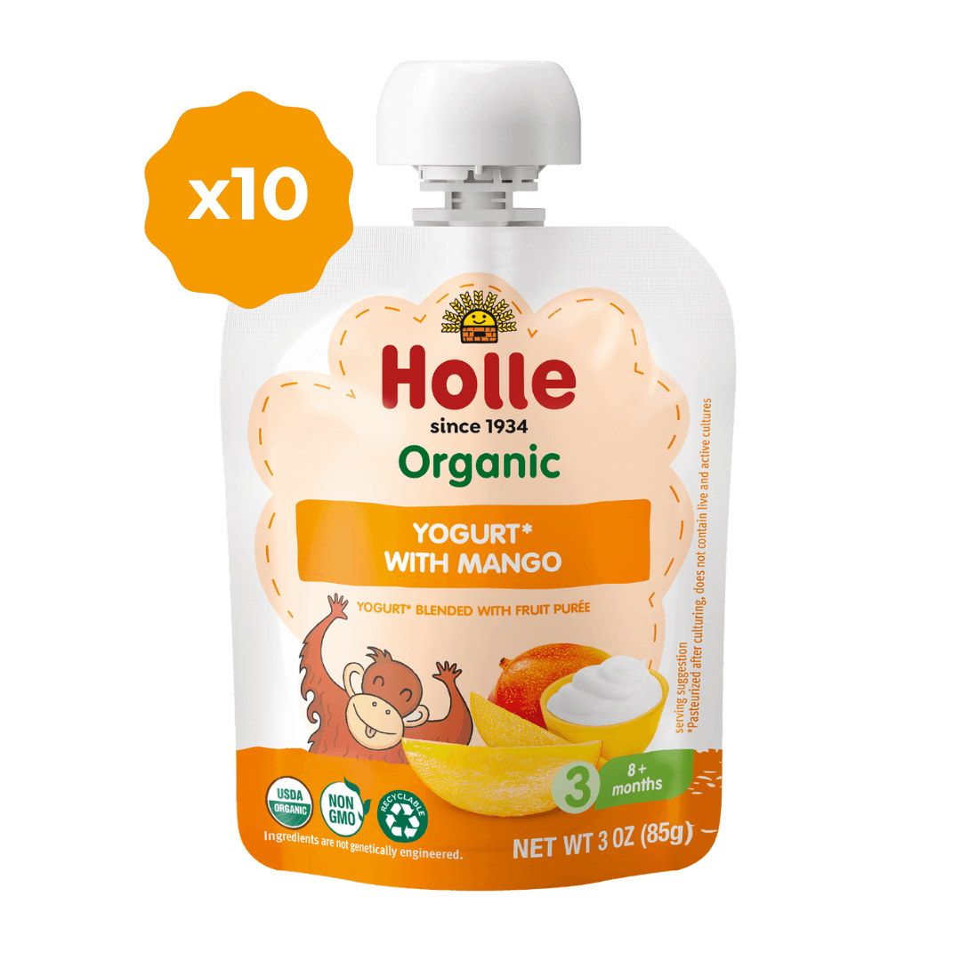 Holle Organic Mango Yogurt Pouches